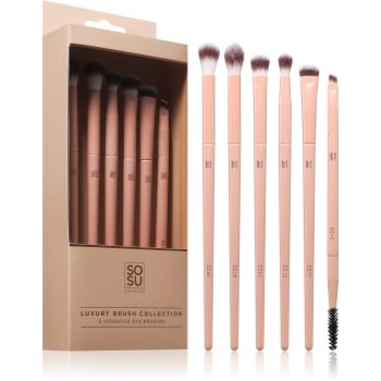 SOSU Cosmetics Luxury Brush Eye Collection set cadou - imagine 2